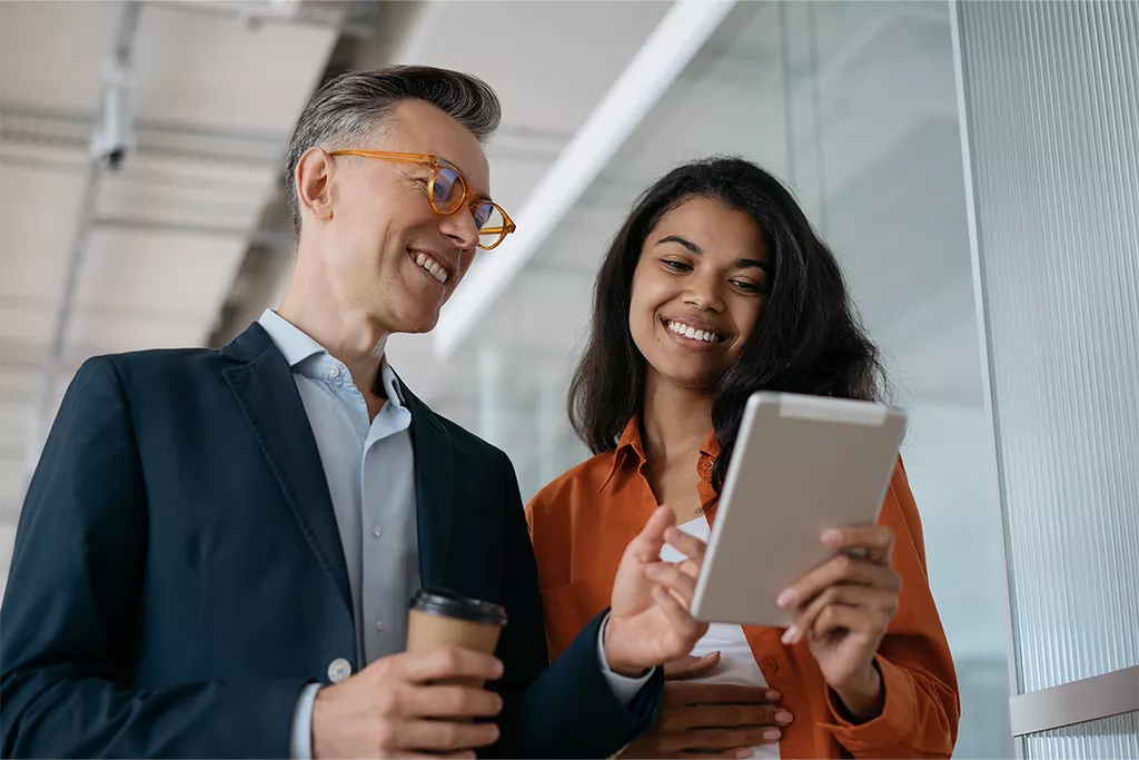 viewing employee progress